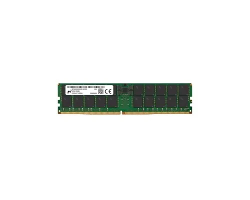 Модуль памяті для сервера Micron DDR5 RDIMM 64GB 2Rx4 4800 CL40 (16Gbit) (Single Pack) (MTC40F2046S1RC48BR)