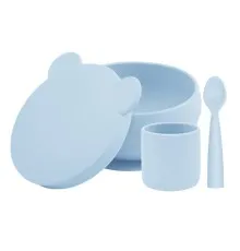 Набор детской посуды MinikOiOi BLW Set I - Mineral Blue (101070056)