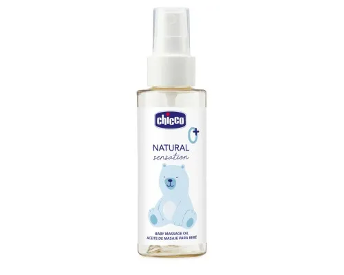 Дитяча олія Chicco Natural Sensation, для масажу 100 мл 8058664163786 (11522.00)