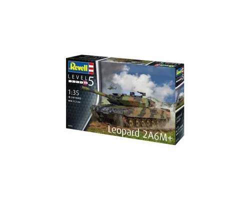 Сборная модель Revell Танк Леопард 2 A6M+ уровень 5 масштаб 1:35 (RVL-03342)