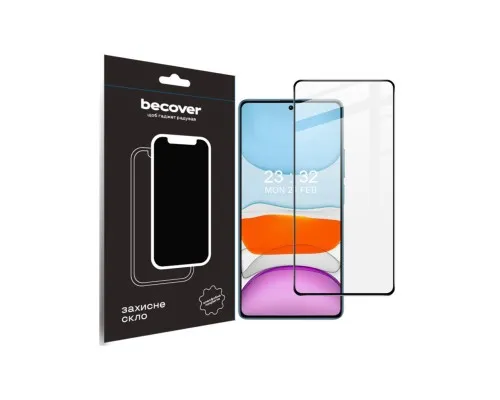 Скло захисне BeCover Xiaomi Redmi Note 13 Black (710363)