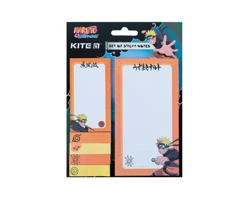 Бумага для заметок Kite с клейким слоем Naruto (NR23-299-1)
