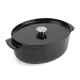 Гусятница KitchenAid Cast Iron 30 см 5,6 л Чорна (CC006064-001)