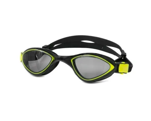 Очки для плавания Aqua Speed Flex 086-18 6662 чорний, жовтий OSFM (5908217666628)