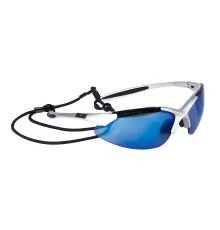 Защитные очки DeWALT Infinity, голубые зеркальные,поликарбонатные (DPG90S-7D)