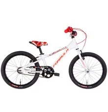 Велосипед Formula Slim Vbr 20" 10" AL 2024 Білий з червоним (OPS-FRK-20-199)