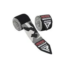 Бинт для спорту RDX для боксу WX Professional Boxing Hand Wraps Camo Grey (4.5м.) (HWX-RC+)