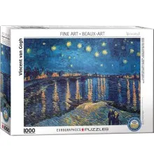 Пазл Eurographics Зоряна ніч над Роною Вінсент ван Гог 1000 елементів (6000-5708)
