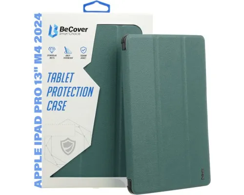 Чехол для планшета BeCover Smart Case Apple iPad Pro 13" M4 2024 Dark Green (711645)