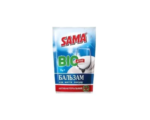 Засіб для ручного миття посуду Sama Антибактеріальний бальзам 450 г (4820270630334)
