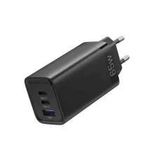 Зарядное устройство Vention 3xUSB 65W (2xUSB-C+USB-A) PD3.0+QC4.0 black (FEDB0-EU)