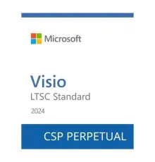 Офісний додаток Microsoft Visio LTSC Standard 2024 Commercial Software, Perpetual (DG7GMGF0PN42_0002)