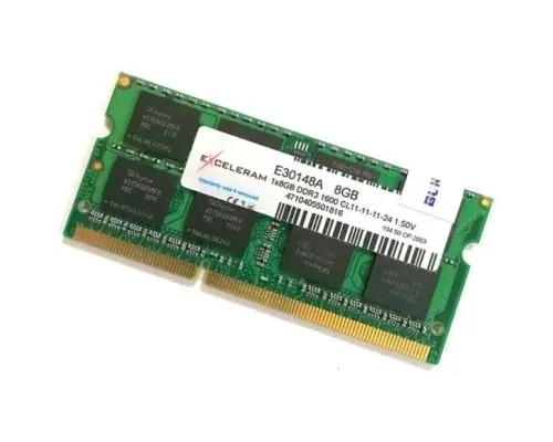 Модуль памяті для ноутбука SoDIMM DDR3 8GB 1600 MHz eXceleram (E30148A)