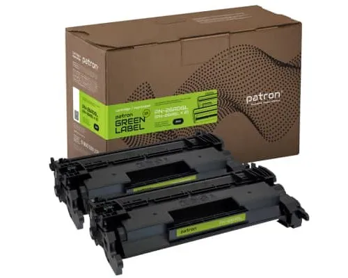 Картридж Patron HP LJ CF226A GREEN Label (DUAL PACK) (PN-26ADGL)