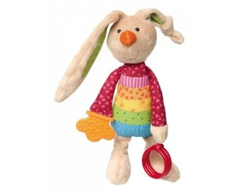 Мяка іграшка Sigikid Кролик с погремушкой 26 см (41419SK)