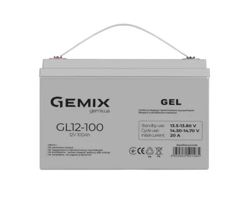 Батарея до ДБЖ Gemix GL 12В 100 Ач (GL12-100)