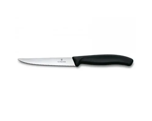 Кухонный нож Victorinox SwissClassic для стейка 11 см, черный (6.7233.20)