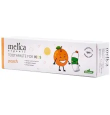 Дитяча зубна паста Melica Organic Персик 100 мл (4770416003617)