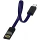 Дата кабель USB 2.0 AM to Micro 5P 0.22m blue ColorWay (CW-CBUM022-BL)