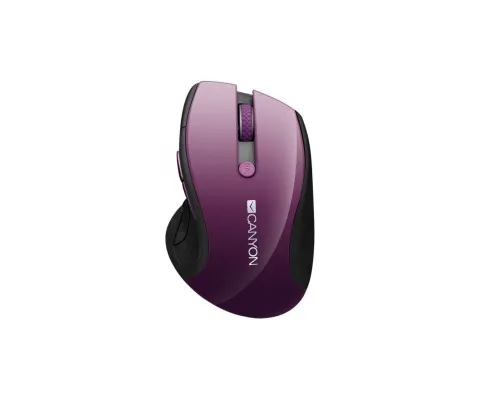 Мышка Canyon CNS-CMSW01P Wireless Purple/Black (CNS-CMSW01P)