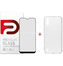 Чохол до мобільного телефона Armorstandart Samsung A01 Air Series Panel + Full Glue Glass (ARM58047)