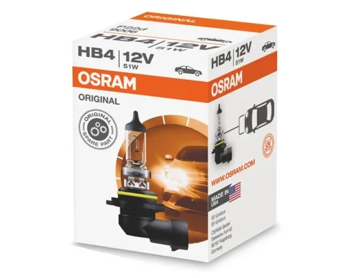 Автолампа Osram галогенова 51W (OS 9006)