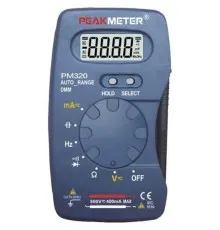 Цифровой мультиметр Protester с функцией измерения ёмкости и частоты (PM320)