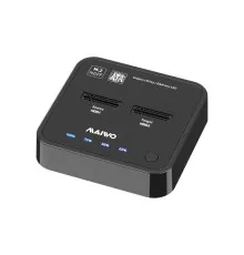 Док-станция для накопителей Maiwo 2*SATA M.2 SSD Key B/B+M USB 3.1 Gen1 Type-C (K3016SG1)