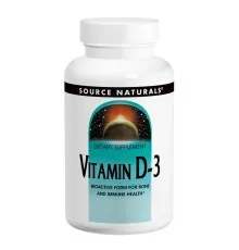 Витамин Source Naturals Витамин D-3 2000IU, 100 капсул (SN2144)