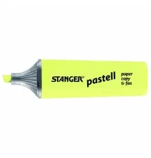 Маркер Stanger текстовий, пастель, жовтий 1-5 мм (180027000)