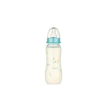 Бутылочка для кормления Baby-Nova Droplets, 240 мл, Голубая (3960076)