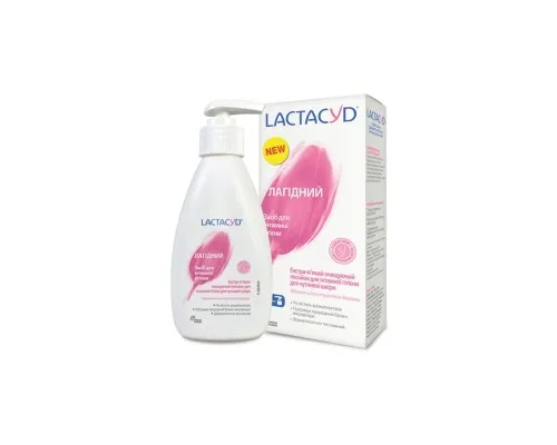Гель для интимной гигиены Lactacyd Нежный для чувствительной кожи с дозатором 200 мл (5391520943218)