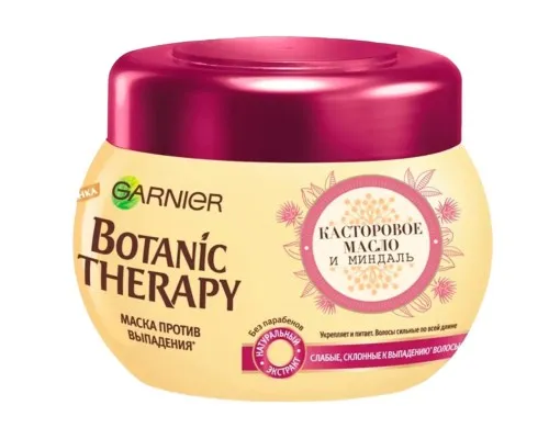 Маска для волосся Garnier Botanic Therapy Кастрова олія і мигдаль 340 мл (3600542509947)