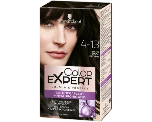 Фарба для волосся Color Expert 4-13 Холодний Темно-Каштановий 142.5 мл (5012583206088)
