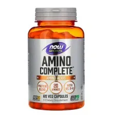 Аминокислота Now Foods Комплекс Аминокислот, Sports, Amino Complete, 120 вегетариа (NOW-00011)