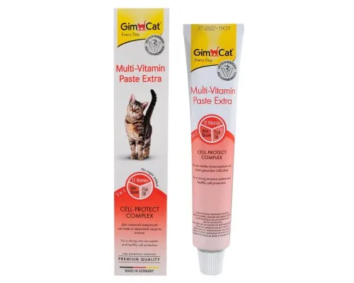 Паста для тварин GimCat Multi-Vitamin Paste Extra 50 г (4002064401300)