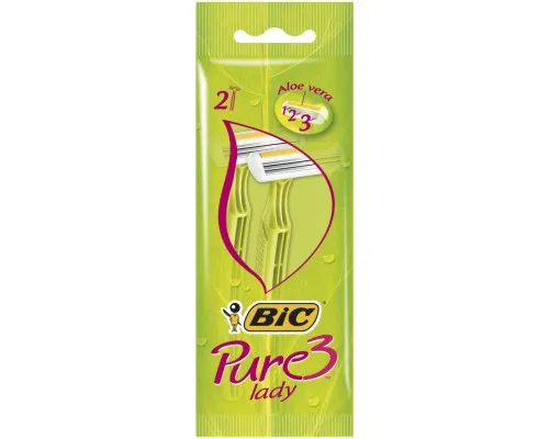 Бритва Bic Pure 3 Lady 2 шт. (3086123221642)