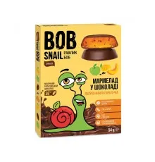 Мармелад Bob Snail Яблуко Манго Гарбуз Чіа в молочному шоколаді 54 г (4820219341116)