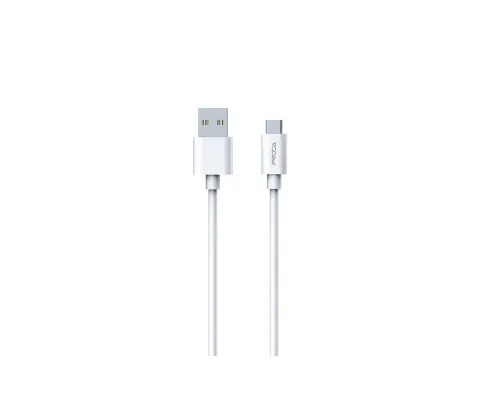 Дата кабель USB 2.0 AM to Micro 5P 2.4A white Proda (PD-B72m-WHT)