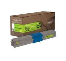 Тонер-картридж Patron Oki 46508733 Green Label, yellow (PN-C332YGL)