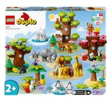 Конструктор LEGO DUPLO Town Дикие животные мира 142 деталей (10975)