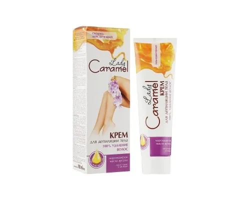 Крем для депіляції Caramel 100% видалення волосся 100 мл (4823015920264)