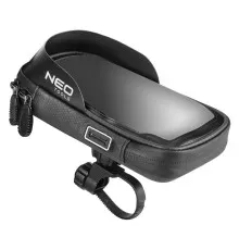 Велосумка на кермо Neo Tools з тримачем для смартфона до 6" Black (91-001)
