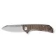 Ніж Sencut Fritch Stonewash Brown Micarta (S22014-3)