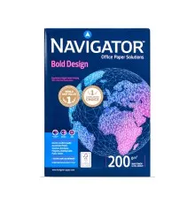 Бумага Navigator Paper А4, BoldDesign, 200 г/м2, 150 арк, клас А (989477)
