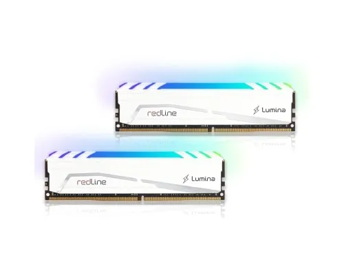 Модуль памяти для компьютера DDR4 64GB (2x32GB) 3600 MHz Redline Lumina RGB White Mushkin (MLB4C360JNNM32GX2)