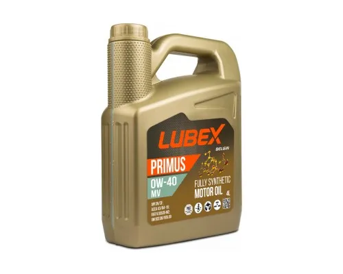 Моторное масло LUBEX PRIMUS MV 0W-40 4л (034-1621-0404)