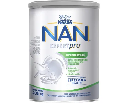Дитяча суміш Nestle NAN ExpertPro Кисломолочна 400 г (1000007)