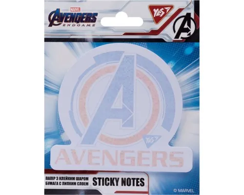 Папір для нотаток Yes з клейким шаром Avengers, 40 аркушів (170271)