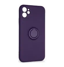 Чохол до мобільного телефона Armorstandart Icon Ring Apple iPhone 11 Dark Purple (ARM68646)